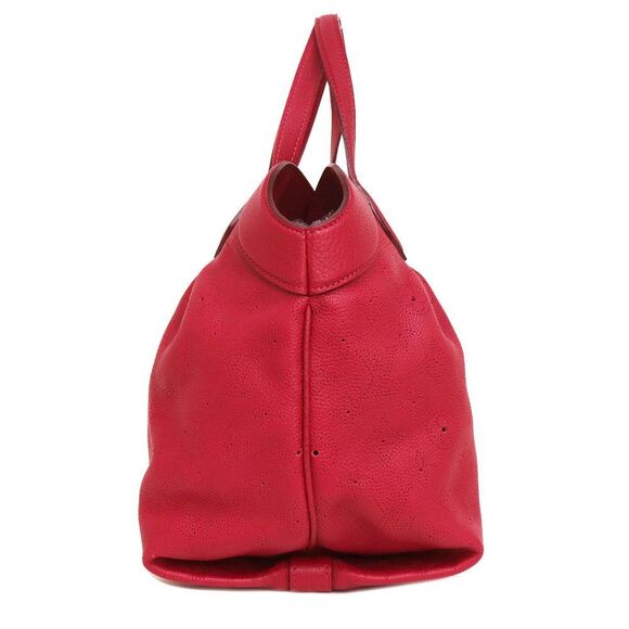 Louis Vuitton Mahina Leather Cirrus PM Shoulder Bag Red - Picture 4 of 12